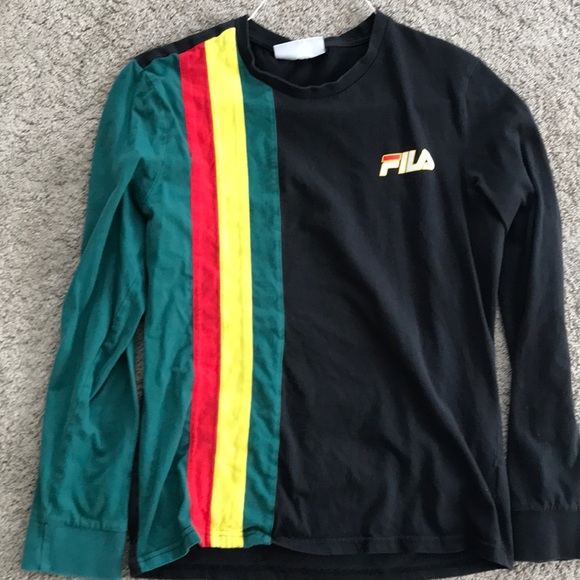 Fila Long Sleeve Rasta Color - Picture 1 of 2